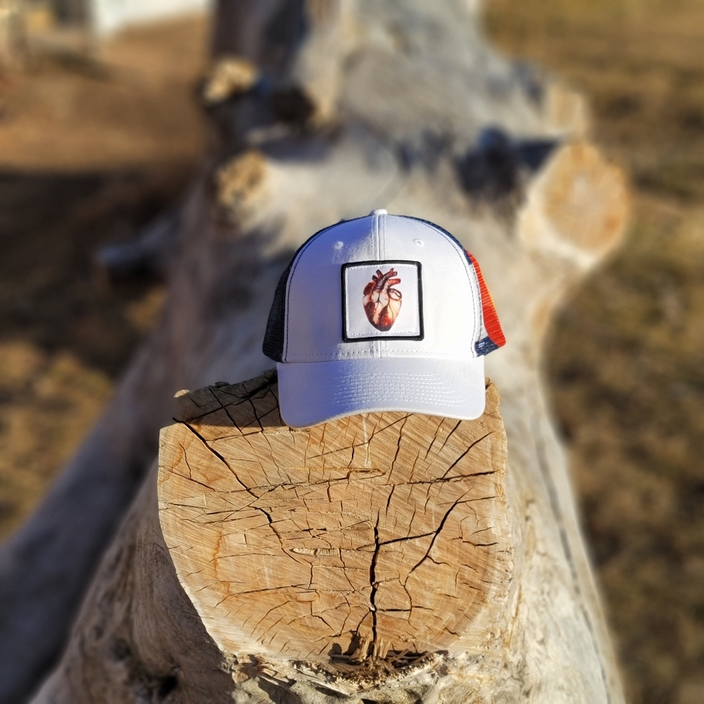 Colorado Abstract Heart Hat